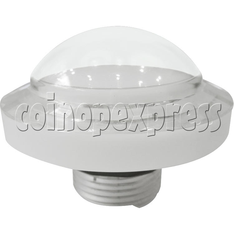 54mm Round Illuminated Push Button -White Color Body with Diamond Cut 37495 54mm Round Illuminated Push Button -White Color Body with Diamond Cut 37495
