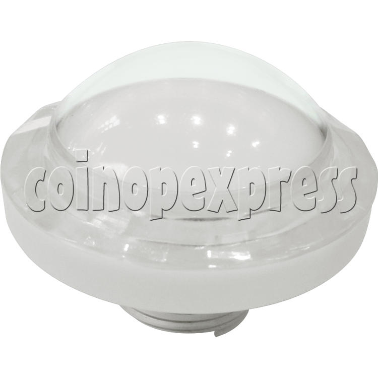 54mm Round Illuminated Push Button -White Color Body with Diamond Cut 37496 54mm Round Illuminated Push Button -White Color Body with Diamond Cut 37496