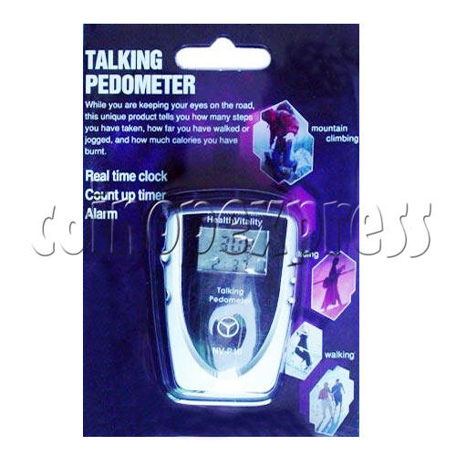 Talking Pedometer With Pacer Control 10376 Talking Pedometer With Pacer Control 10376