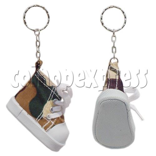 Fabric Shoe Key Rings 10937 Fabric Shoe Key Rings 10937