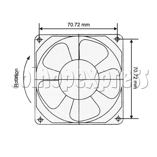 Cooling Fan Assembly 13070 Cooling Fan Assembly 13070