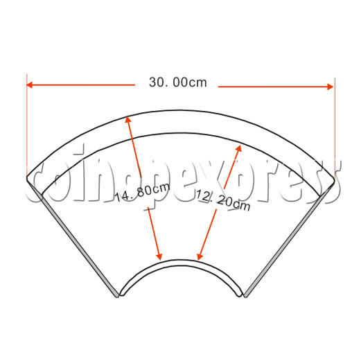 Sector Rubber Pad Unit for Drum Machine 17842 Sector Rubber Pad Unit for Drum Machine 17842