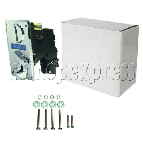 Coin Acceptor - plastic mechanical front drop 20466 Coin Acceptor - plastic mechanical front drop 20466