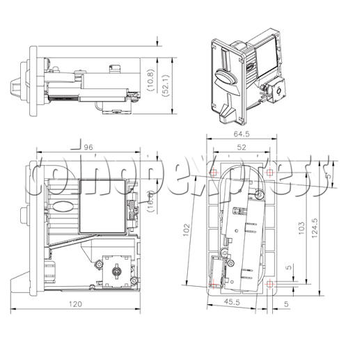 WEIYA multi coin selector HI-09FCS 22396 WEIYA multi coin selector HI-09FCS 22396