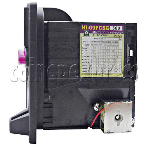 WEIYA multi coin selector HI-09FCS 25212 WEIYA multi coin selector HI-09FCS 25212