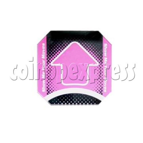 Dance Dance Revolution Dance Floor Arrows- pink Dance Dance Revolution Dance Floor Arrows- pink