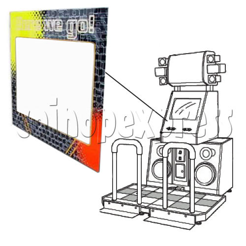 DDR Monitor for Glass Cover 21097 DDR Monitor for Glass Cover 21097