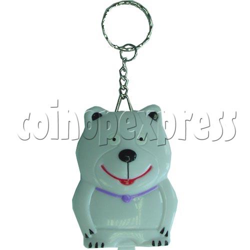 White Bear Calculator Key Chain 2128 White Bear Calculator Key Chain 2128