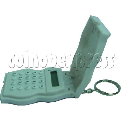 White Bear Calculator Key Chain 2129 White Bear Calculator Key Chain 2129