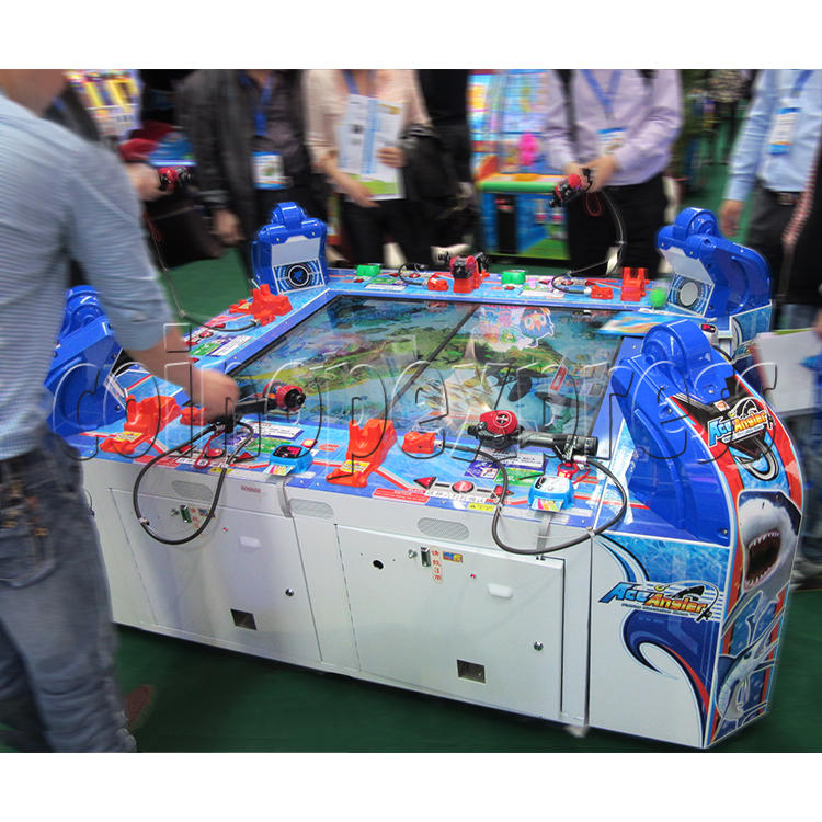 Ace Angler fishing simulation arcade machine (6 players)