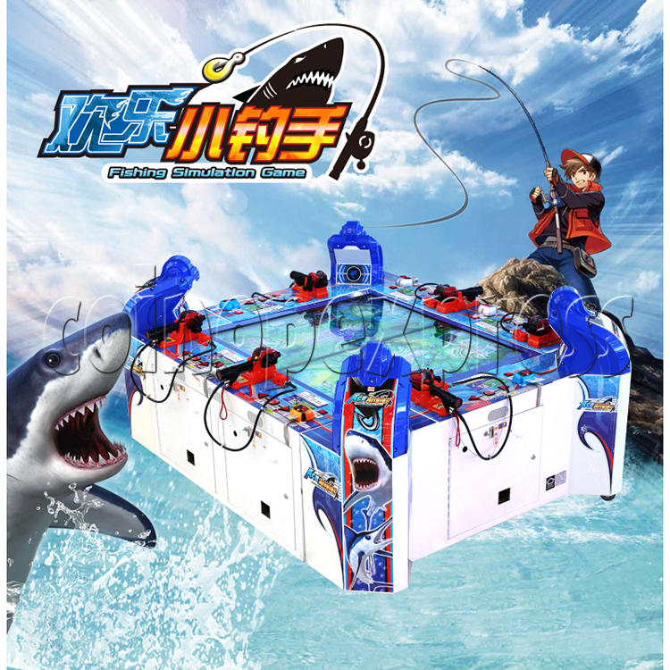 Ace Angler fishing simulation arcade machine (6 players)