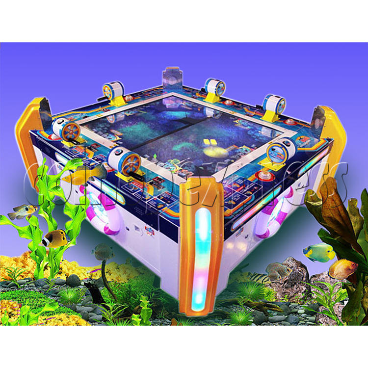 Deep Sea Story Fishing Arcade Machine 6 Players (Fishing Reel Version)