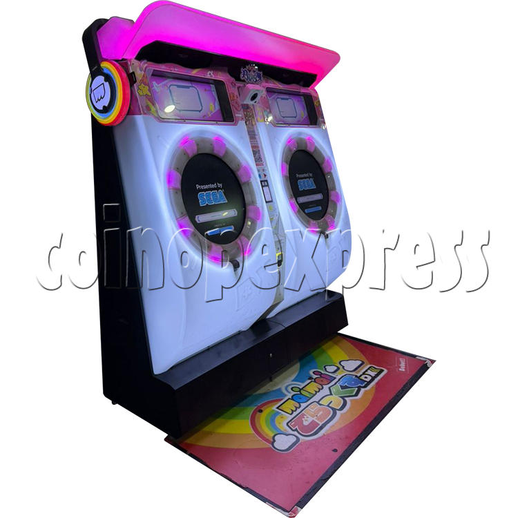 MaiMai DX CiRCLE Twin Arcade Machine angle view
