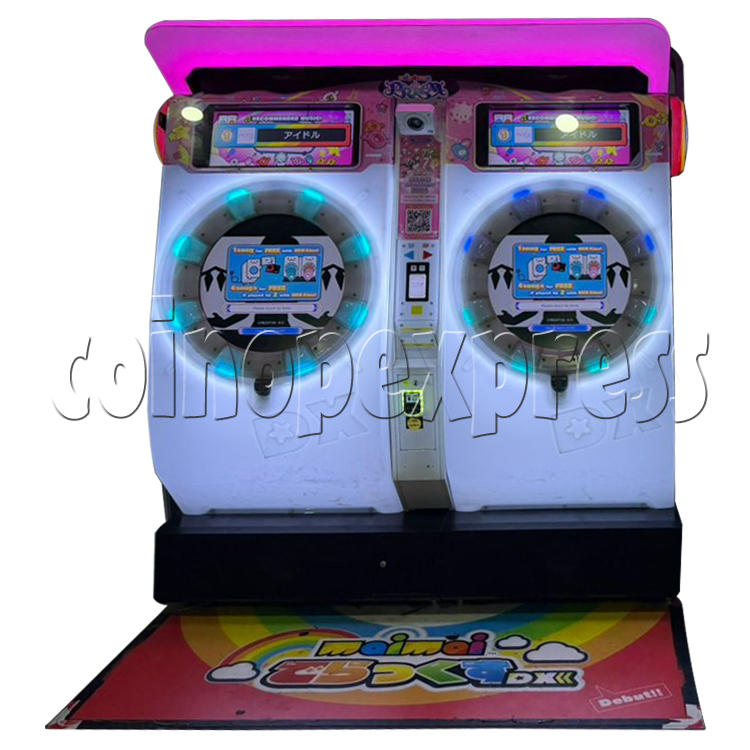 MaiMai DX CiRCLE Twin Arcade Machine front view