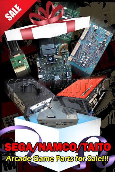 Various Arcade Game Parts from SEGA/NAMCO/Taito for sale! 