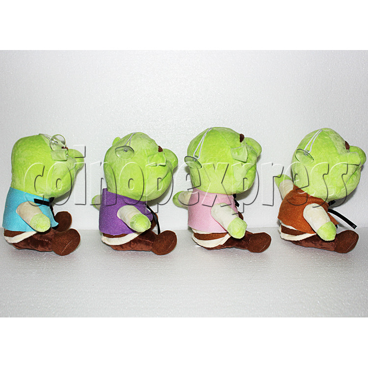 green monster plush toy